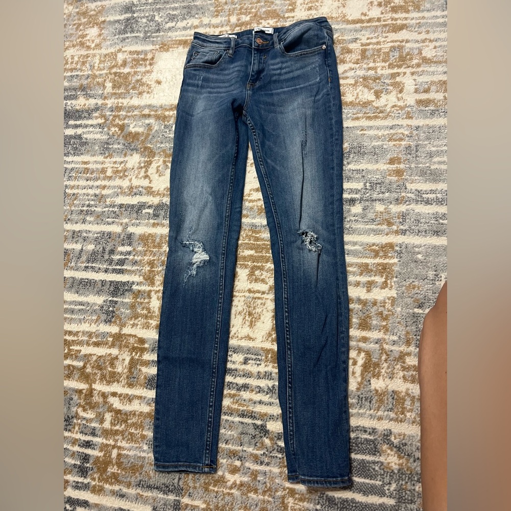 Women's Vigoss Distressed Blue Jeans